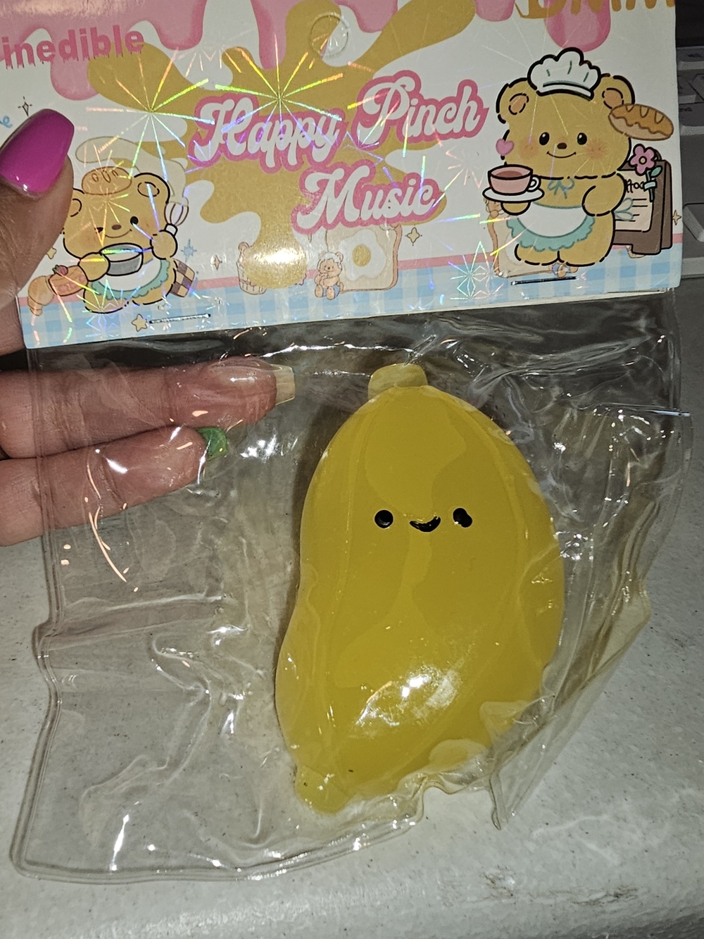 Happy Pinch Music Set Of 6 Squishys